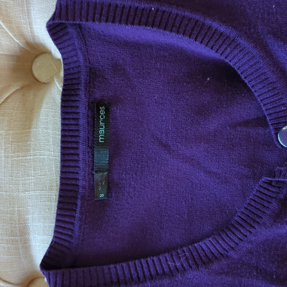 Purple ๐ Cardigan - Picture 3 of 4